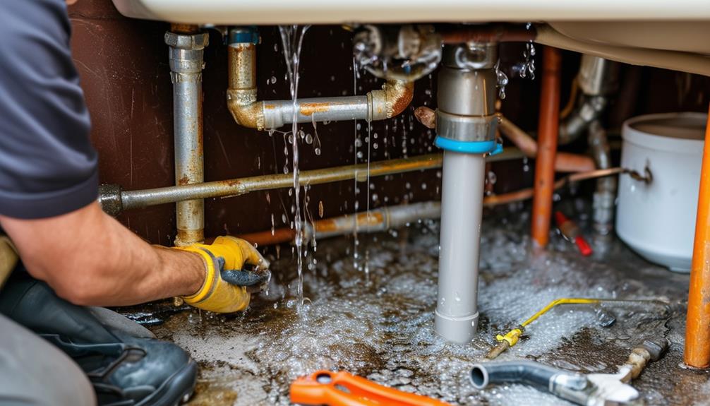 common plumbing problems listed